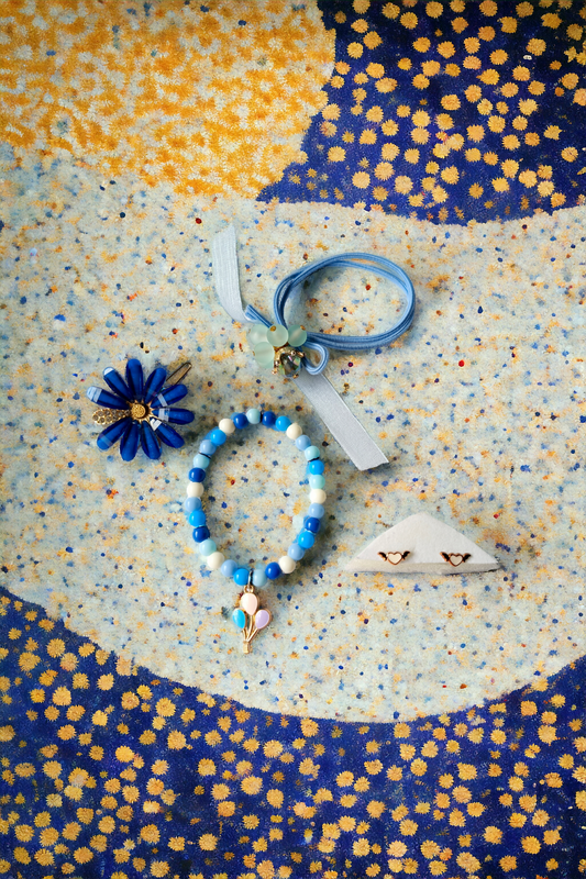 Handmade Blue Bracelet with combo pack